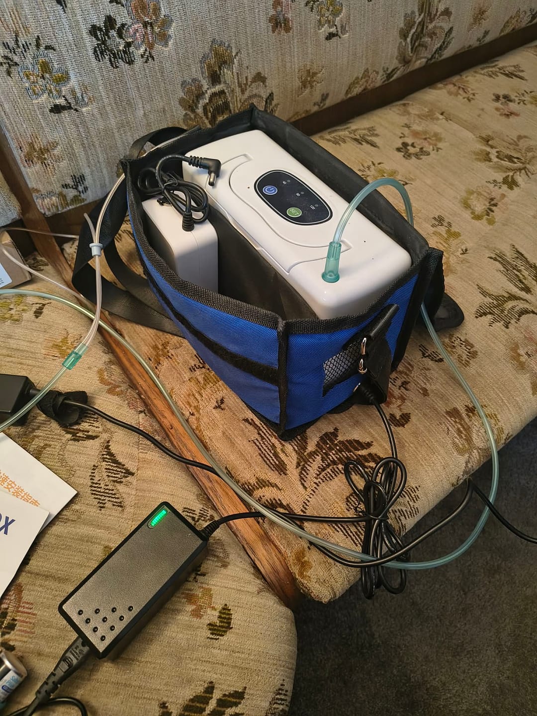 Customer photo review of VARON VL-2 Light 3L/min Kontinuierlicher tragbarer Sauerstoff-Konzentrator mit Akku, CE-geprüft
