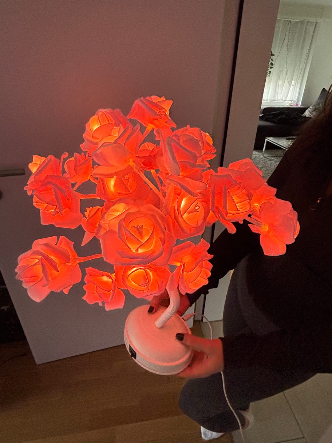 Customer photo review of Bäumlein® - mit 32 LED Rosen