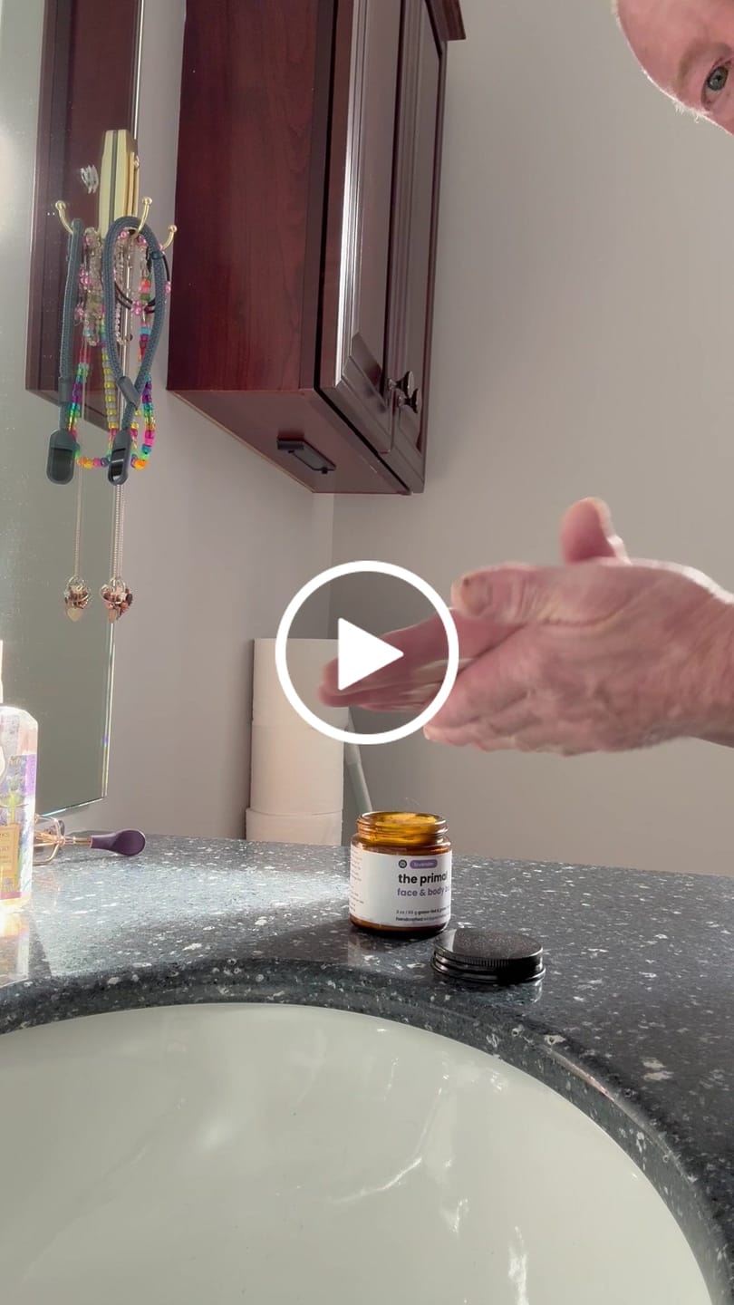 Customer video review of Lavender Tallow Lip Balm