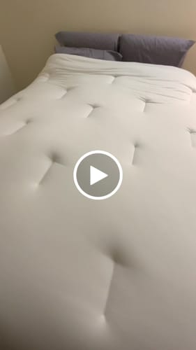 Customer video review of MarshMellow Double-Stuffed Comforter