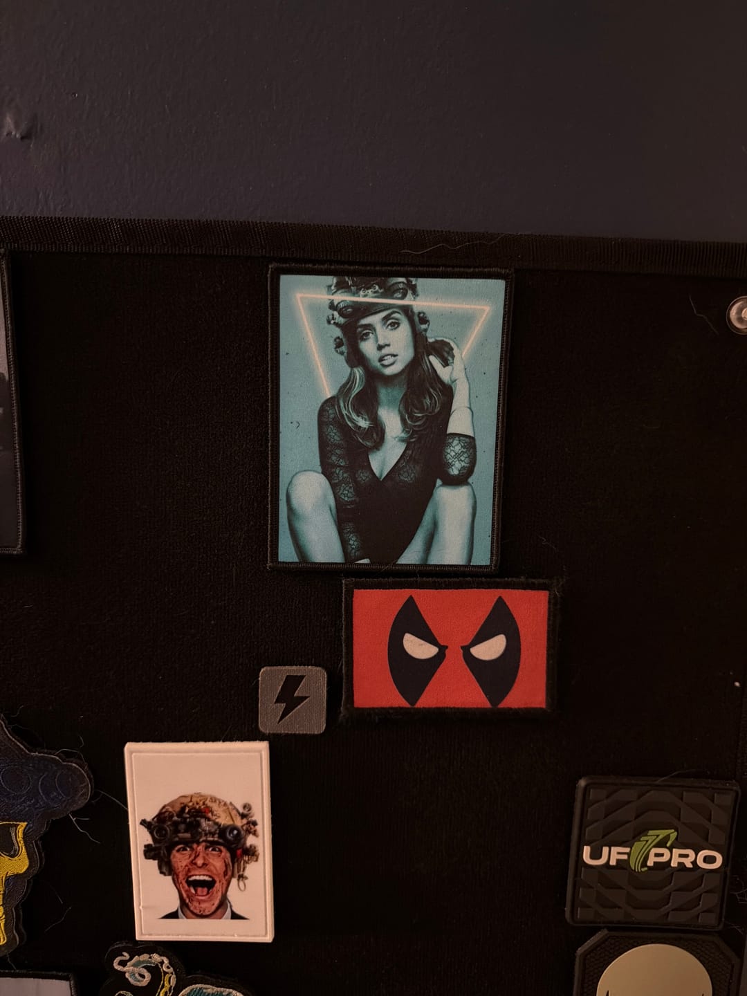 Customer photo review of Ana De Armas V1 - Limited Edition - 4" x 3" Sublimation Velcro Morale Patch