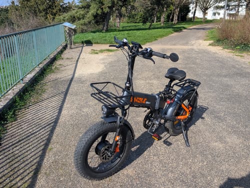 Customer photo review of Vakole CO20 MAX 750W*2 Dual Motor 20" Folding Fat Bike 960Wh with Torque Sensor 20Ah Battery  [Pre-order]