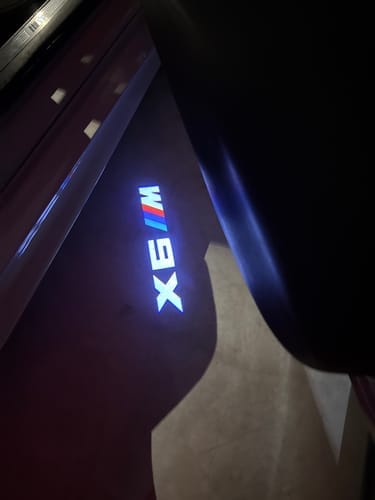 Customer photo review of BMW LED Car Door Welcome Logo Shadow Lights | E/F Chassis