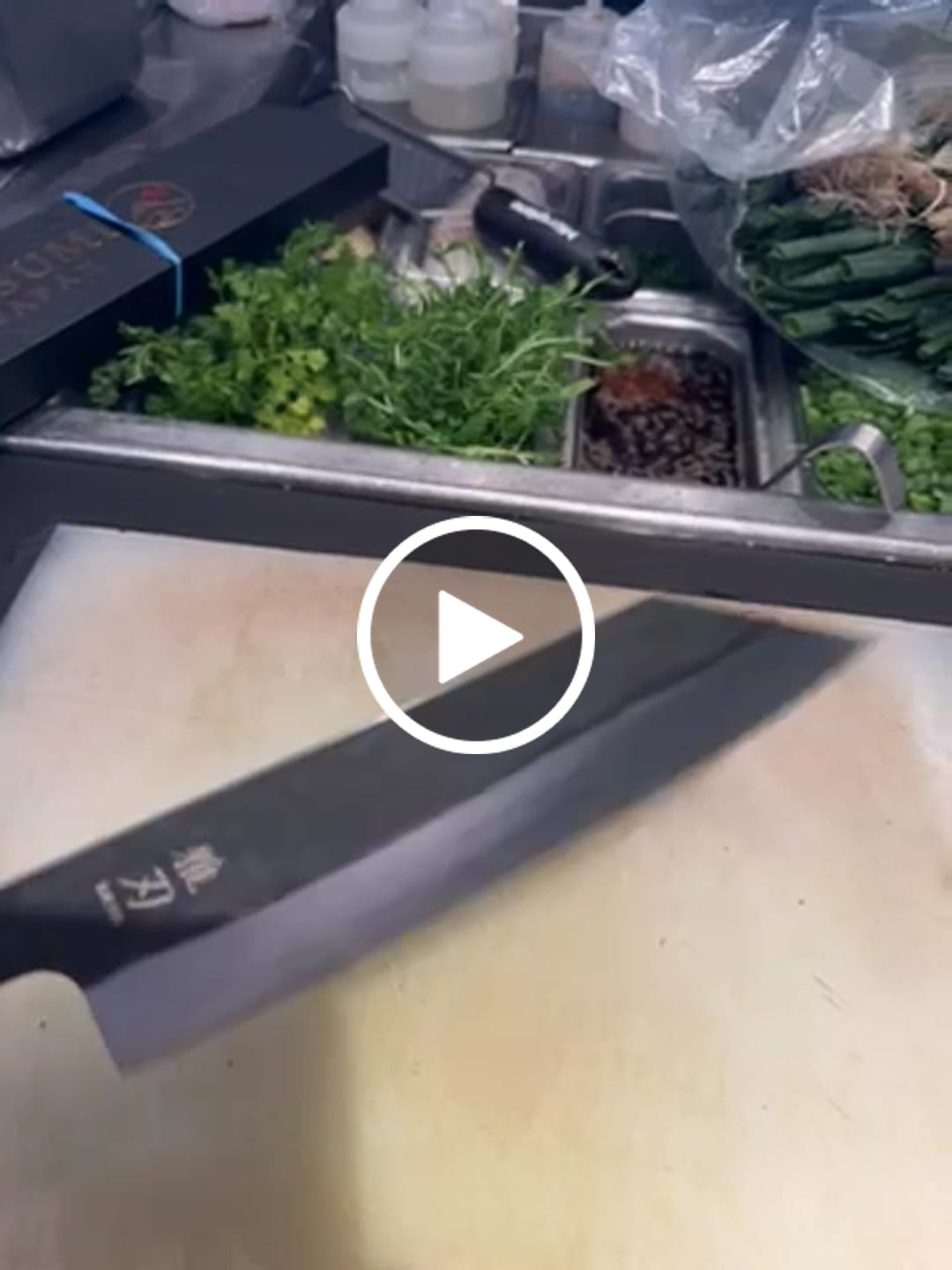 Customer video review of Bunka Blue Steel Ebony Wood Handle