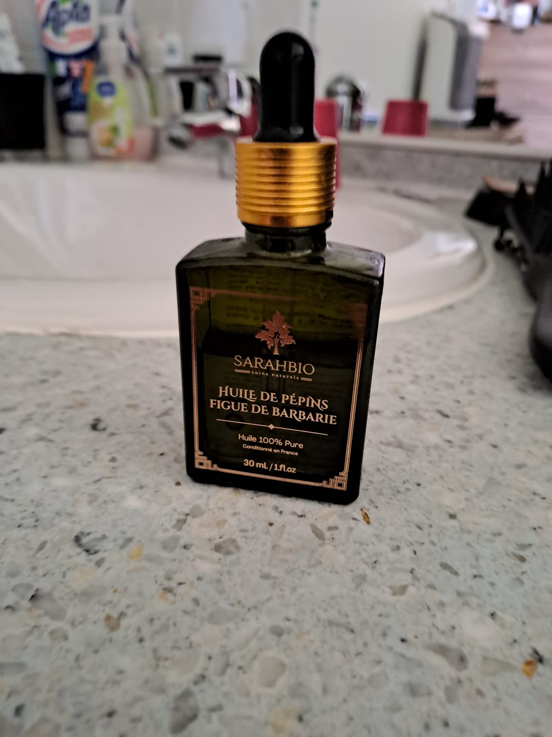 Customer photo review of Huile de Pépins de Figue de Barbarie Bio  - 2 Flacons