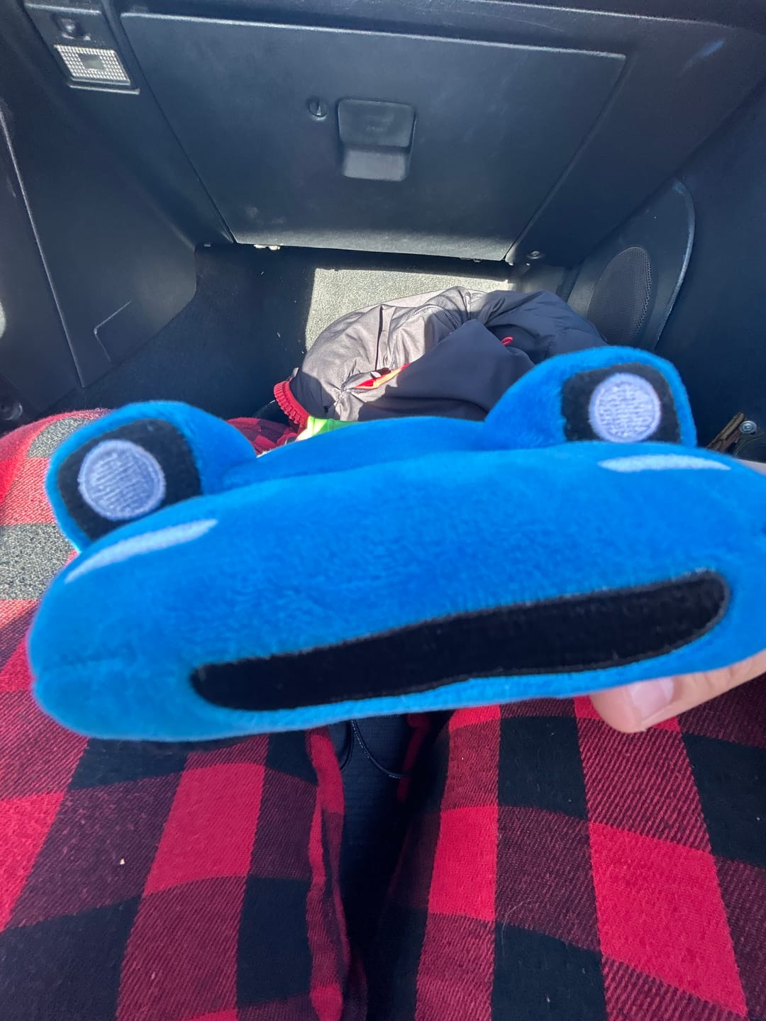 Customer photo review of Miata MX5 Plushie
