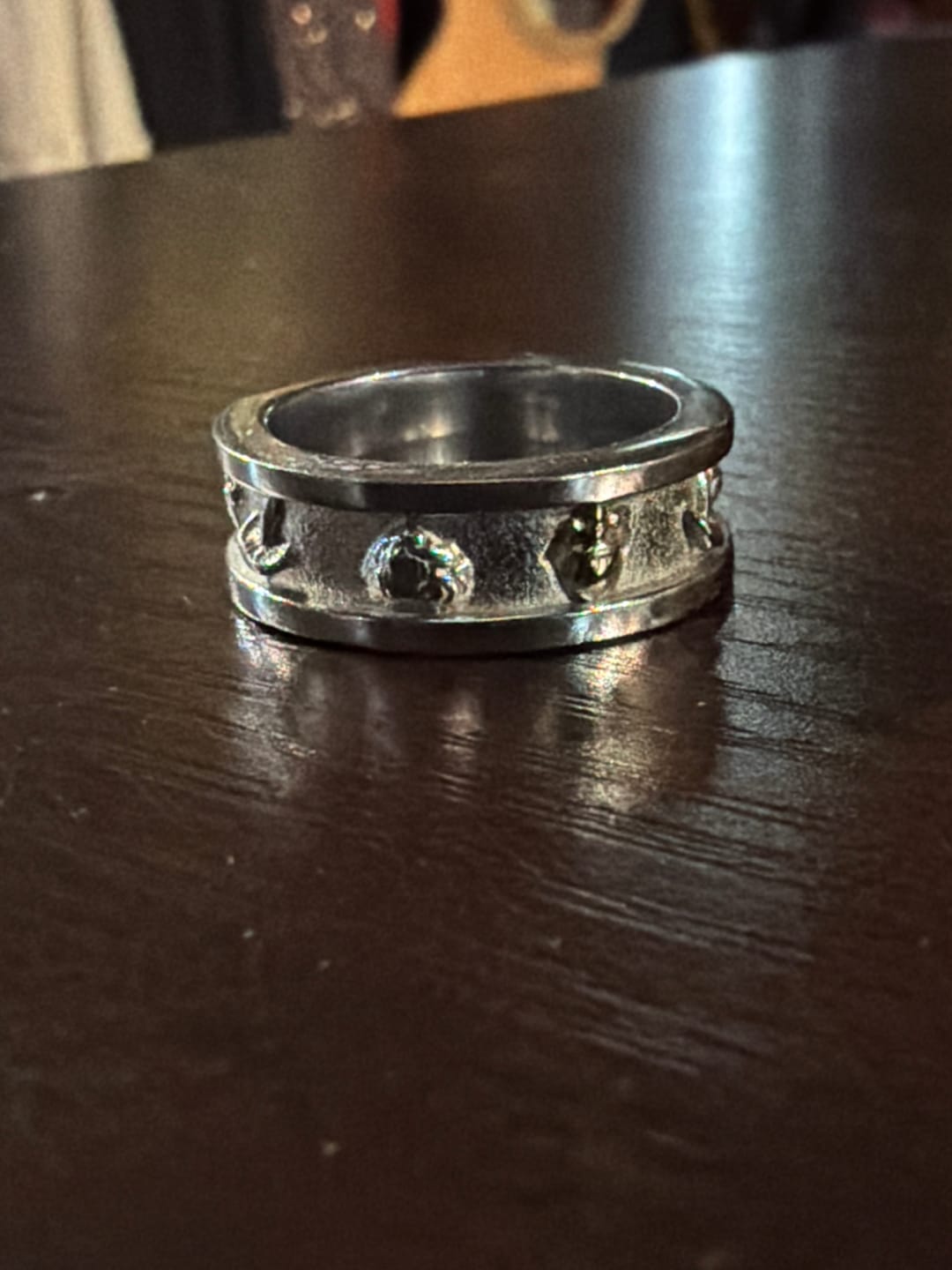 Customer photo review of PSYCHEDELIC LOVE RING