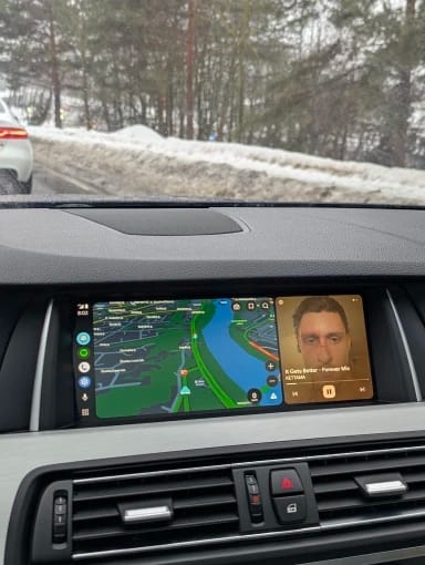 Customer photo review of BMW Wireless Carplay/Android Auto/Airplay MMI Retrofit