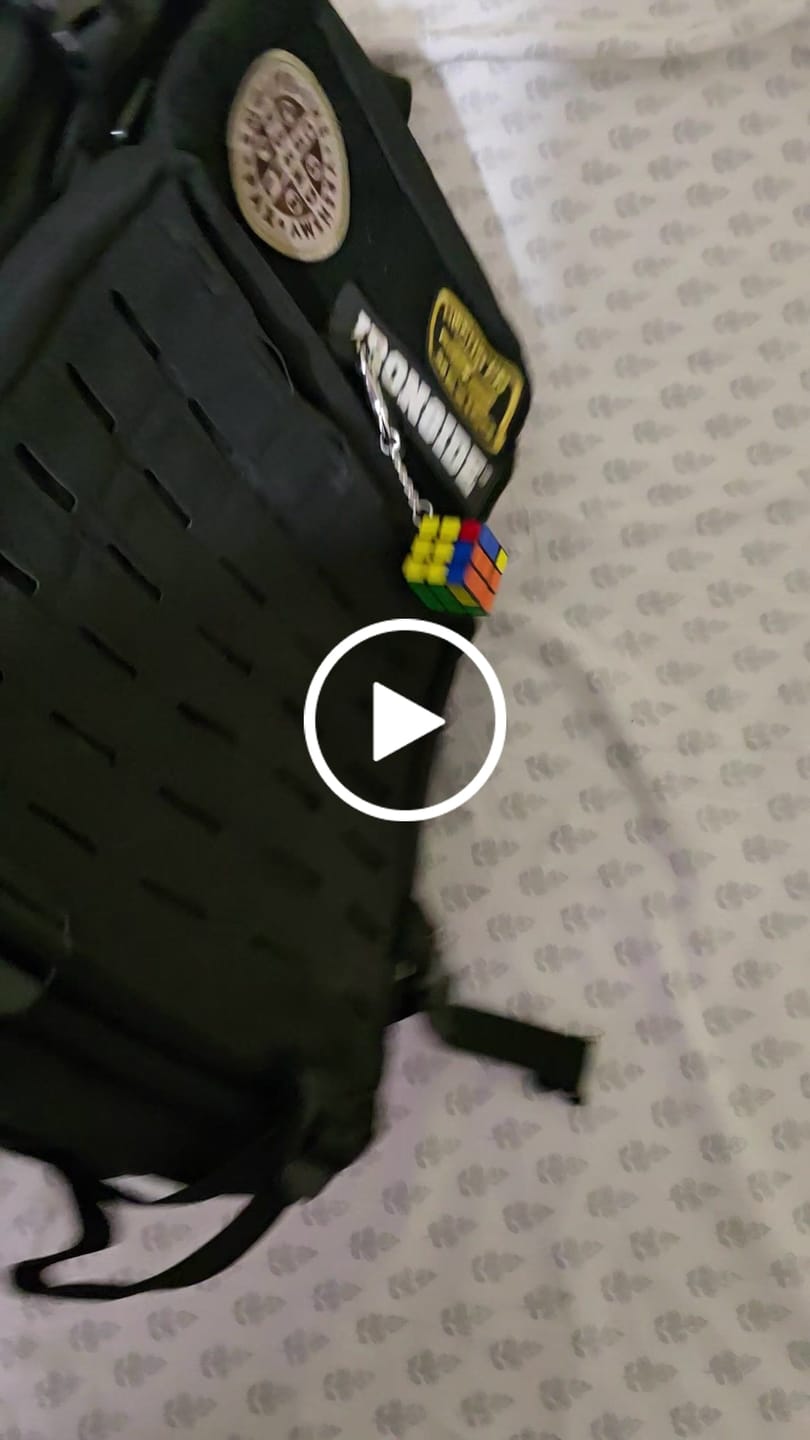 Customer video review of Mochila IRONSIDE