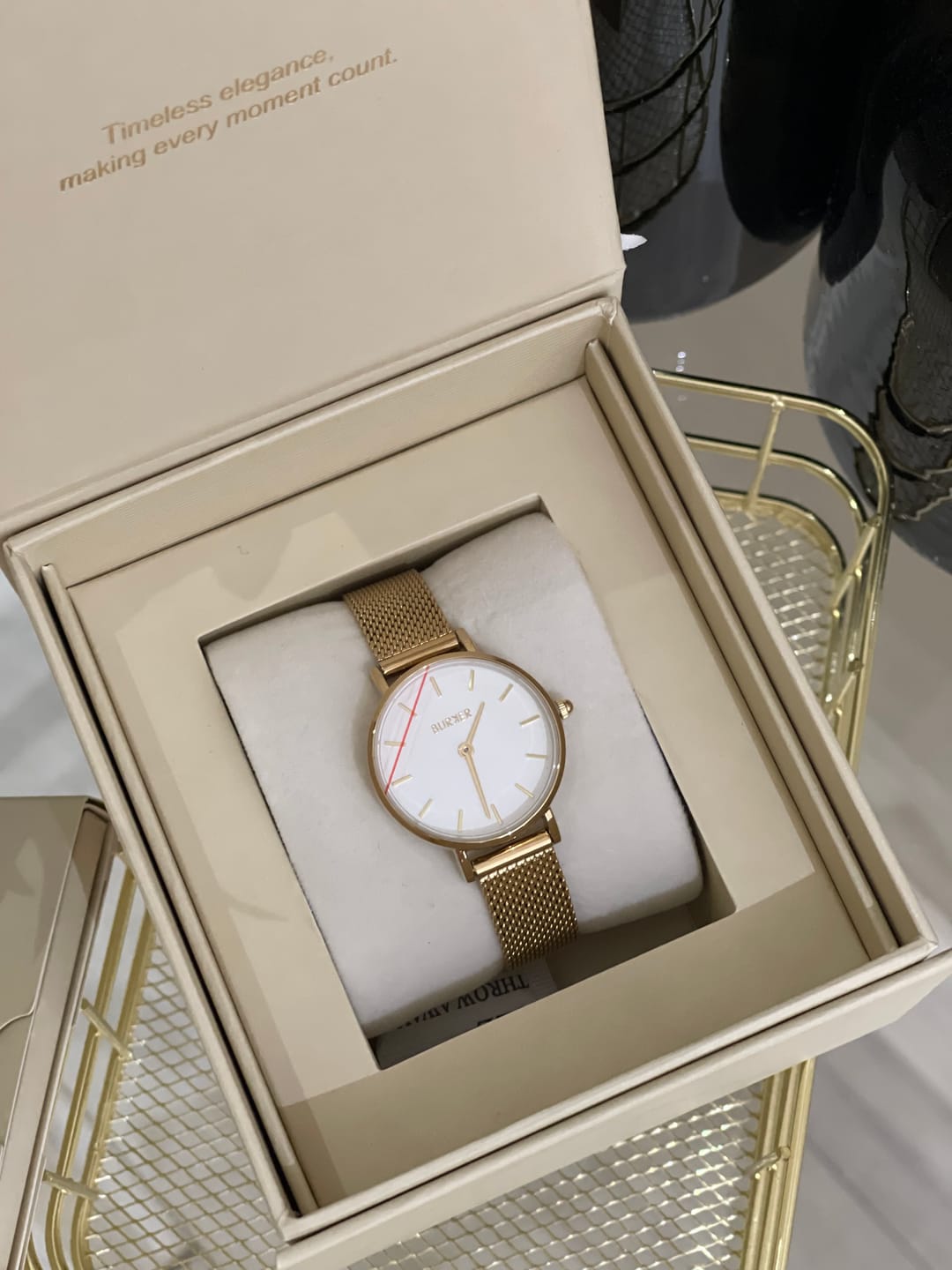 Customer photo review of Ruby Petite Gold White