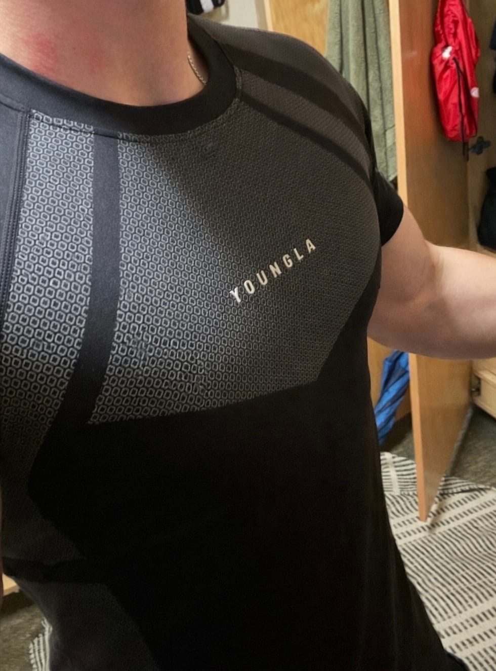 Customer photo review of 4294 - Apex Compression Tees