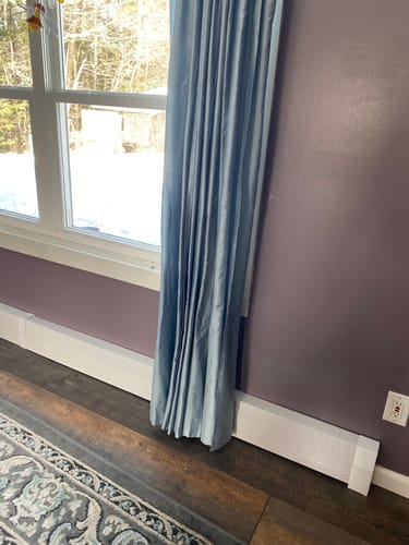 Customer photo review of STANDARD 7 1/2" Height - WHITE Cover Kit - 2 CLOSED Endcaps