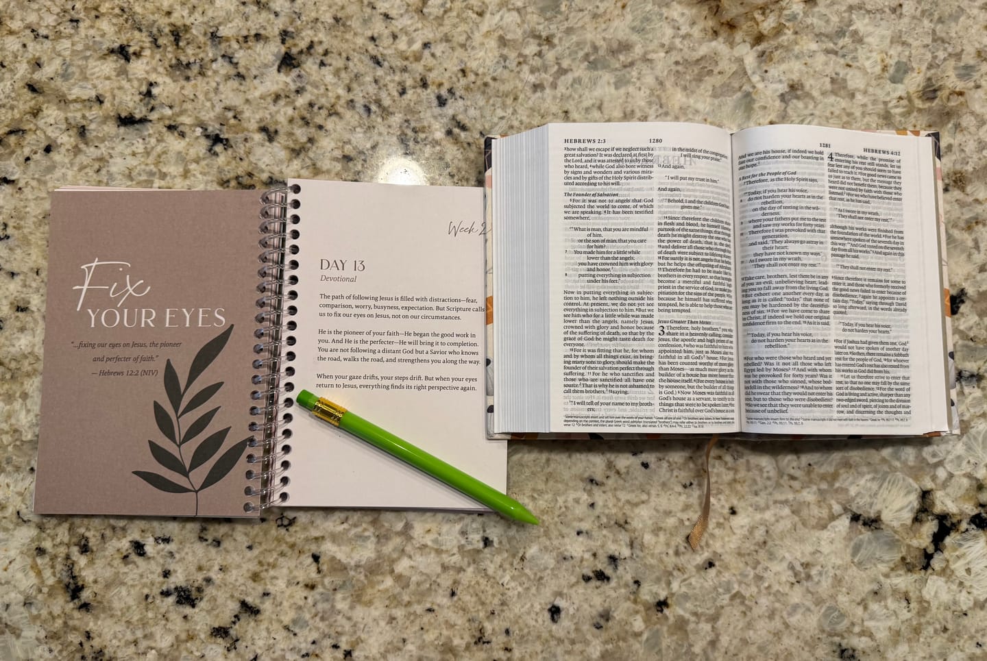 Customer photo review of 40 Days to The Cross: A Devotional For Lent