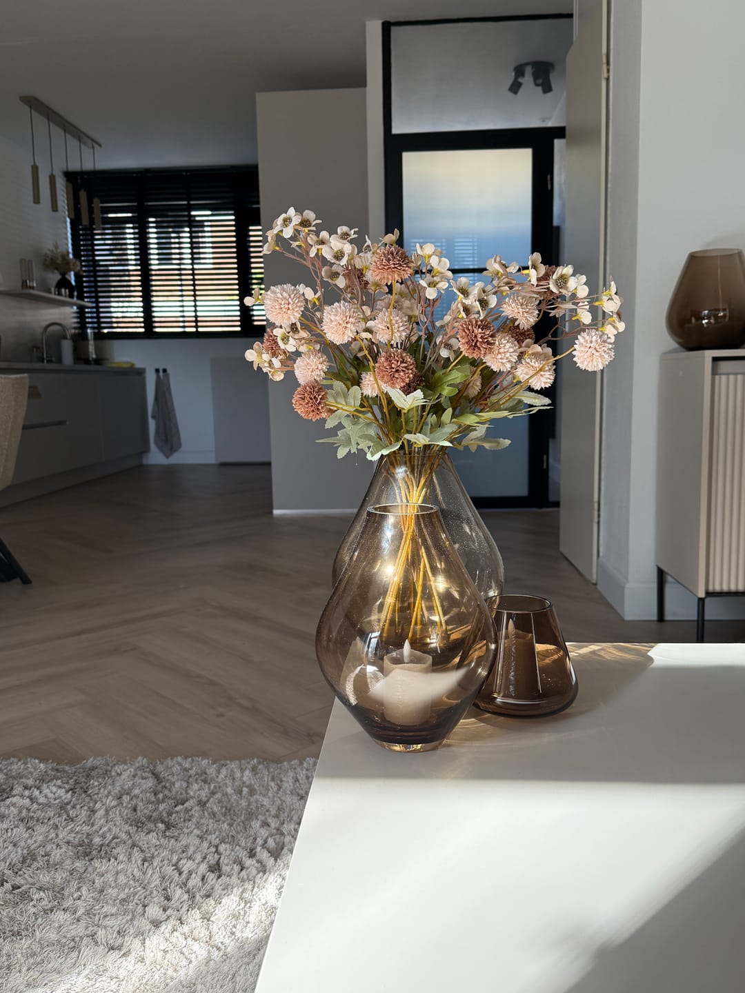 Customer photo review of Wax Arrangement - Crème mix