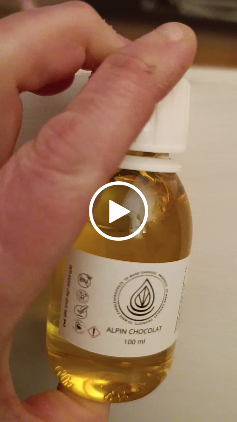 Customer video review of Fragancia ALPIN CHOCOLAT
