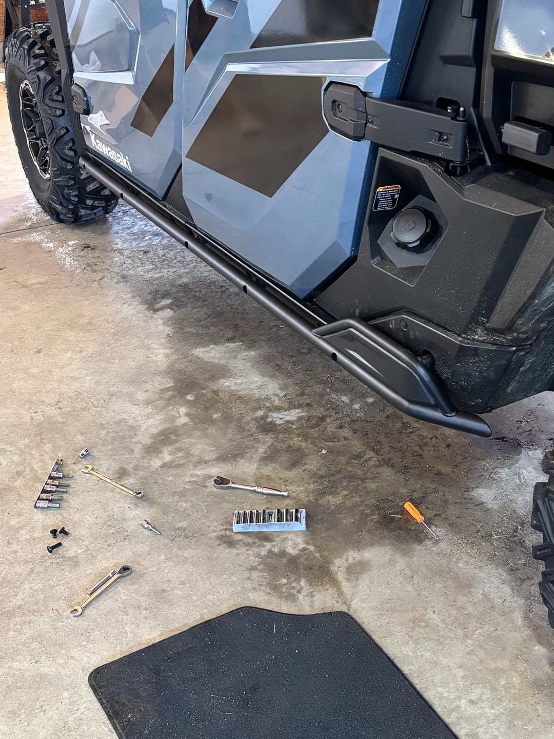 Customer photo review of Ridge Crew Nerf Bar Set
