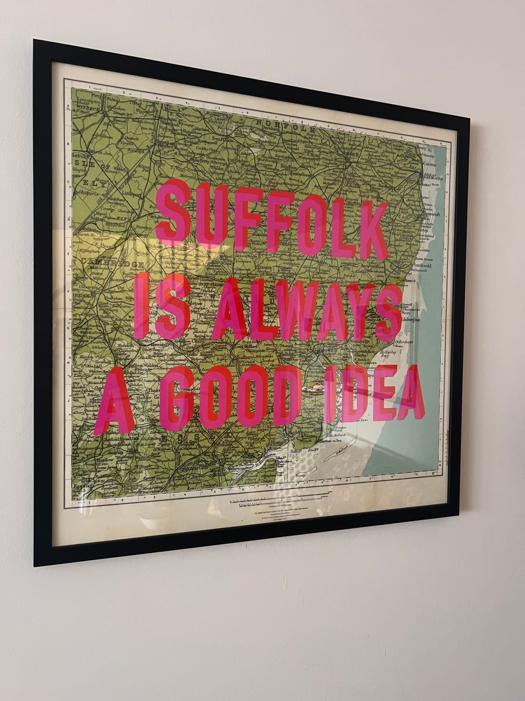 Customer photo review of Framing Service Add On (Classic Frame)