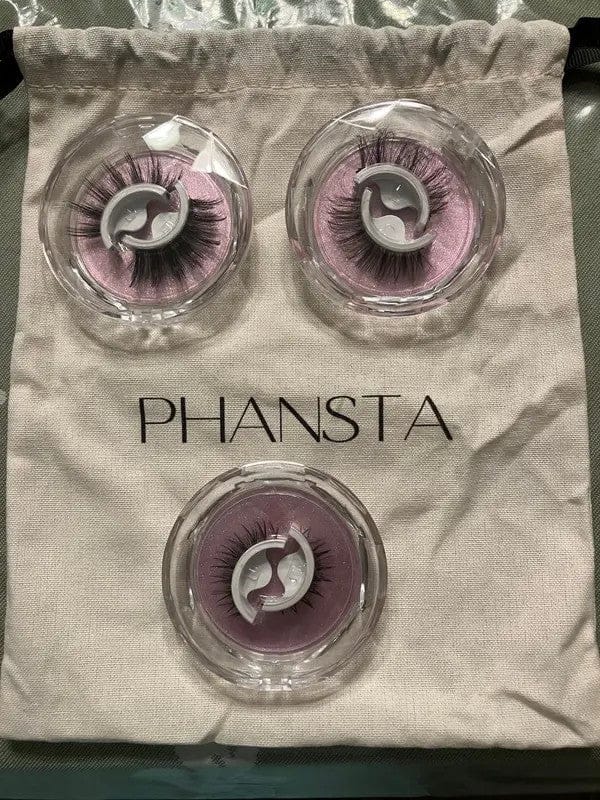 Customer photo review of Phansta™ Self-Adhesive Eyelash Extensions