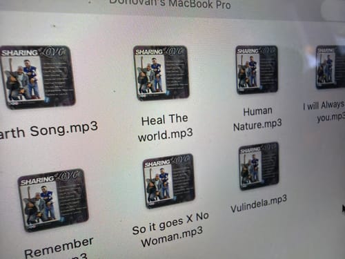 Customer photo review of Sharing love to the world_Album