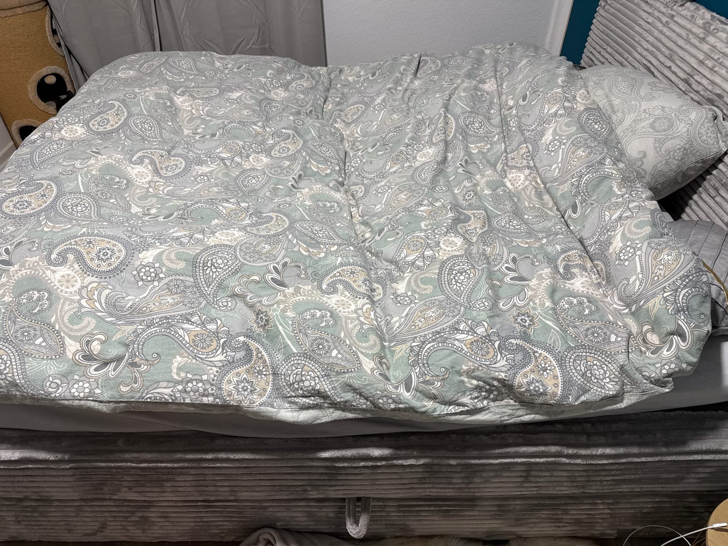 Customer photo review of Daunen Bettdecke mit Federn