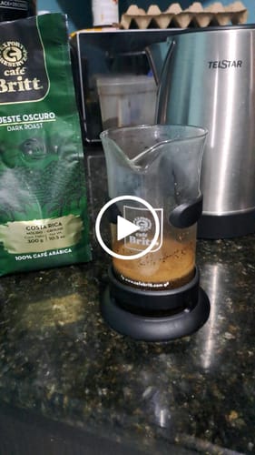 Customer video review of Prensa Francesa Negra