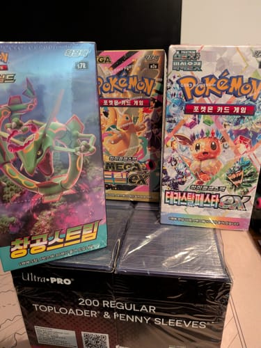 Customer photo review of Pokemon Mega Dream Korean Booster Box