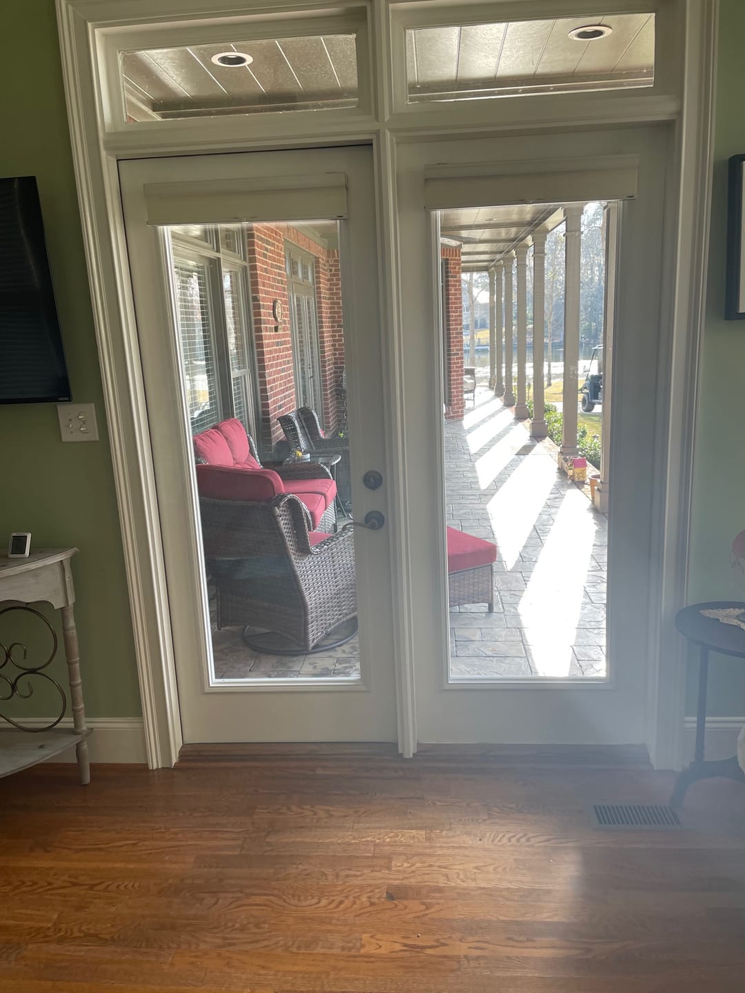 Customer photo review of Clear 1 Lite Glass and Frame Kit (Full Lite)