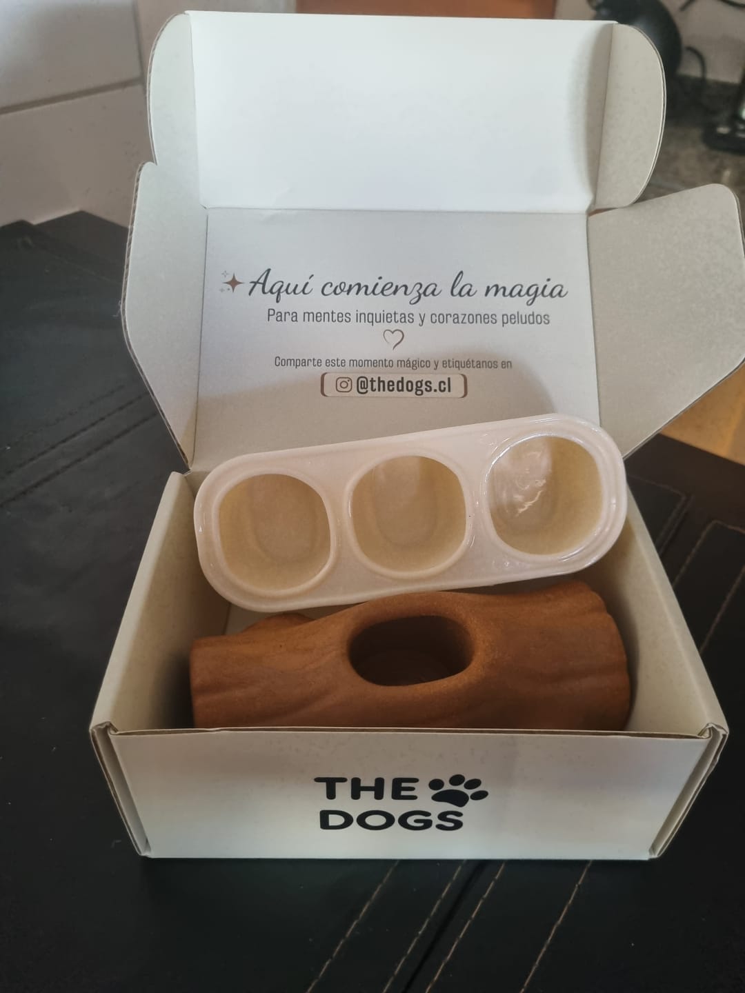 Customer photo review of Tronco Mágico — Calma con snacks congelados