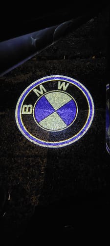 Customer photo review of BMW F SERIES DOOR LIGHTS