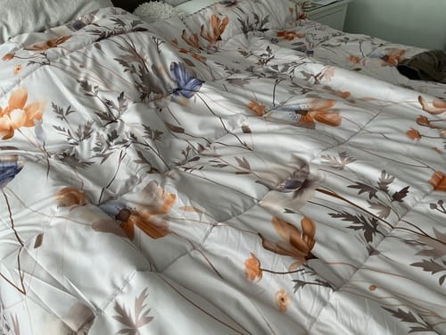 Customer photo review of Dekbed Zonder Overtrek 2-in-1 Spring Garden