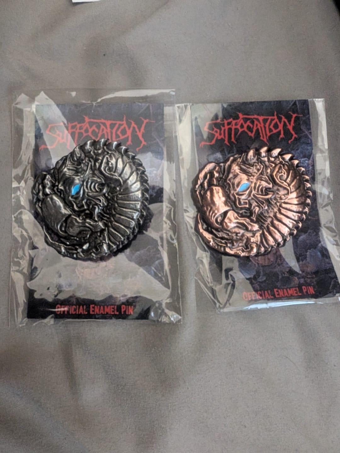 Customer photo review of Suffocation - Effigy Of The Forgotten - Pin