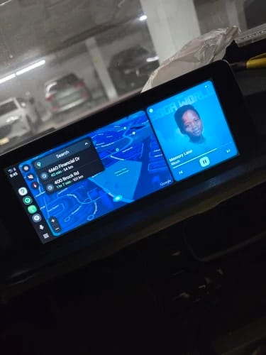 Customer photo review of BMW Wireless Carplay/Android Auto/Airplay MMI Retrofit