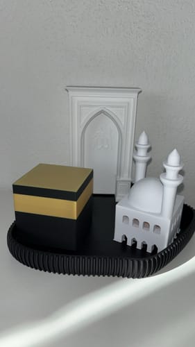 Customer photo review of Ramadan Deko Set mit schwarzem Tablett