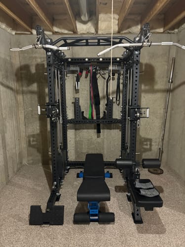 Customer photo review of Blazzed HD1 Squat Rack Functional Trainer