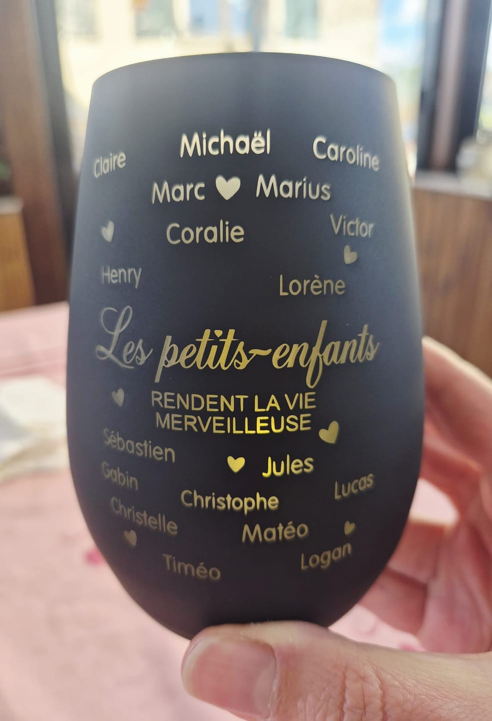 Customer photo review of Les petits-enfants - Grands-parents-Photophore