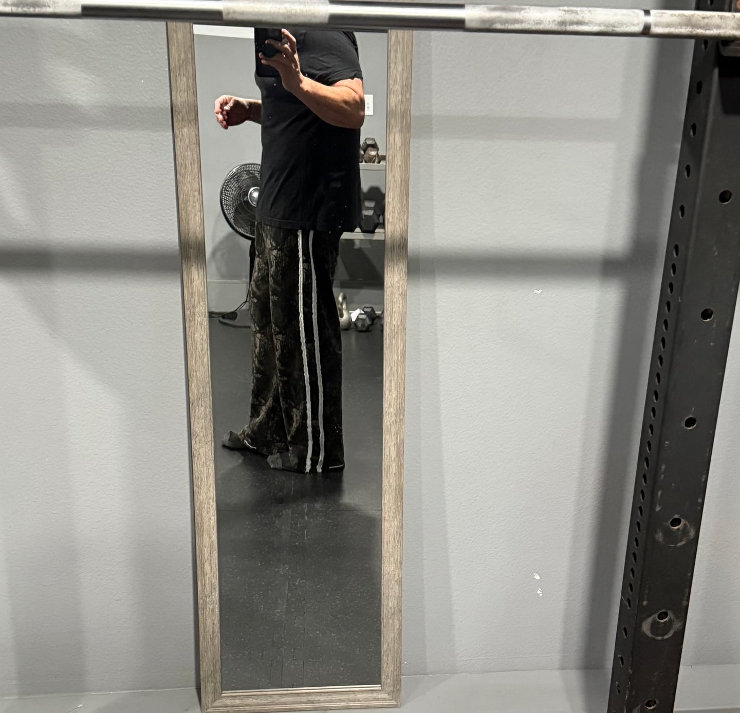 Customer photo review of 249 - Camo Flagship Track Pants