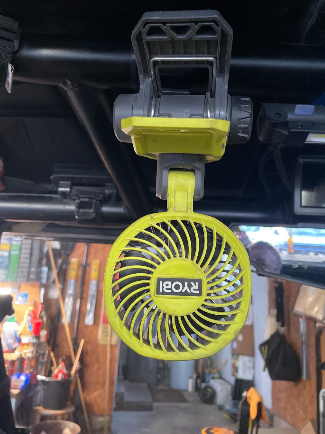 Customer photo review of Helmet Hanger