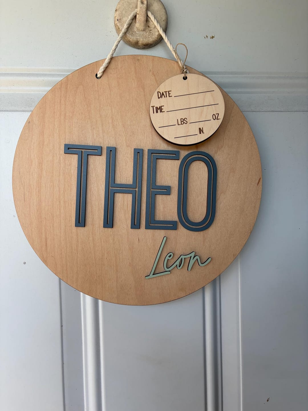 Customer photo review of Hospital Door Hanger - Lucas Blake