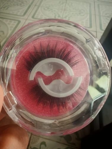 Customer photo review of Phansta™ Self-Adhesive Eyelash Extensions