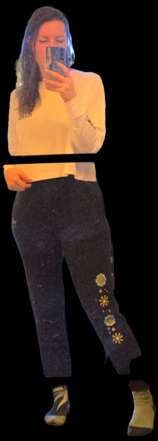 Customer photo review of Secretly Soft Sweatpants