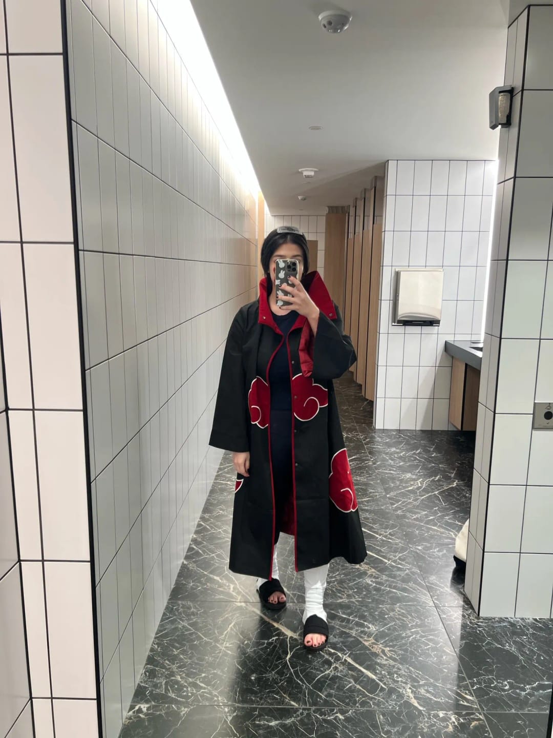 Customer photo review of Akatsuki Cloak - Uchiha Brothers Naruto Cosplay