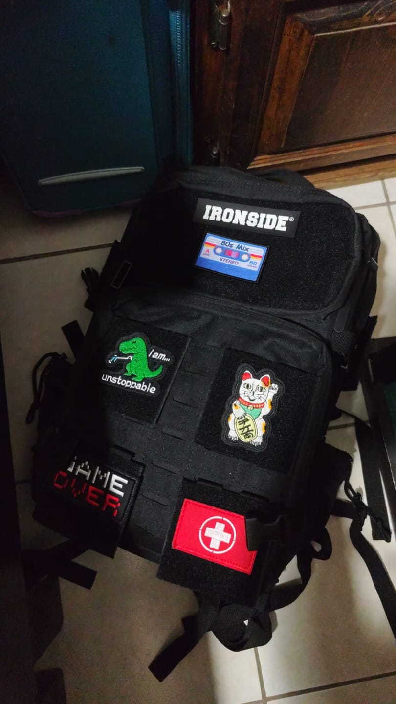 Customer photo review of Mochila IRONSIDE