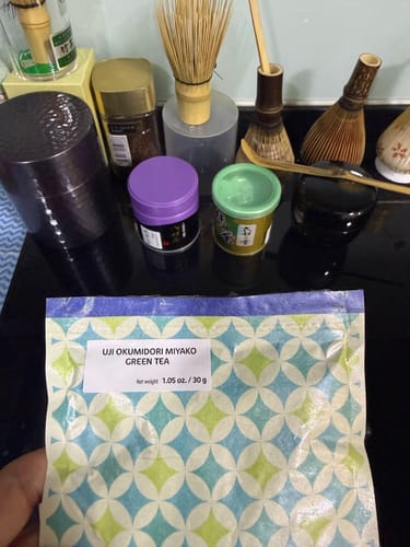 Customer photo review of Uji Okumidori Miyako