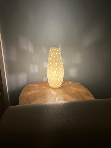 Customer photo review of Belleek Living Glow Luminaire - Extra 25% off with LC25