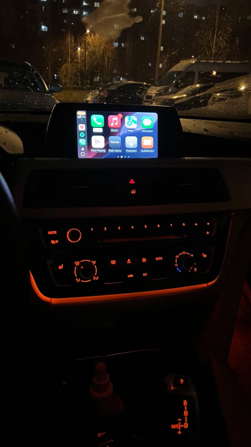 Customer photo review of BMW Wireless Carplay/Android Auto/Airplay MMI Retrofit