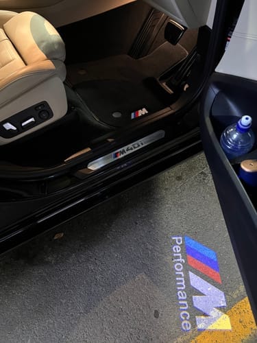 Customer photo review of BMW LED Car Door Welcome Logo Shadow Lights | E/F Chassis