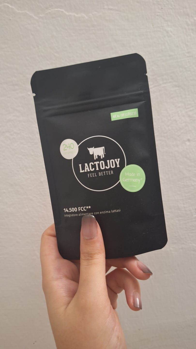 Customer photo review of LactoJoy Lactase Pills - 14.500 FCC - 240 pcs refill bag