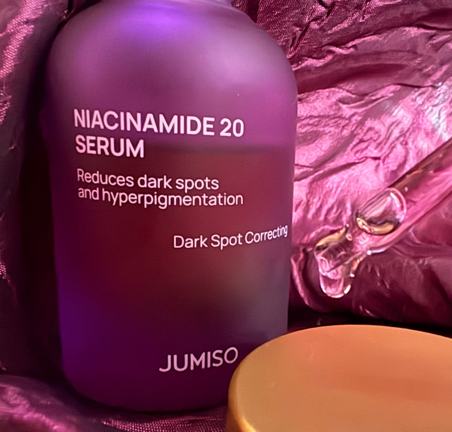 Customer photo review of Niacinamide 20 Serum