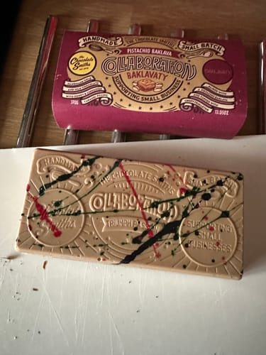 Customer photo review of Baklavaty X Chocolate Smiths Collaboration 370g