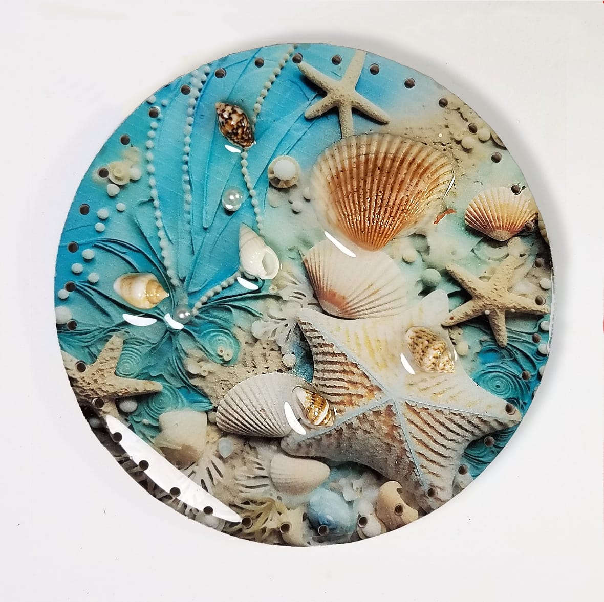 Customer photo review of Unfinished Wood Circle Round | Circle Blank | DIY Craft Cutout | Up to 36"